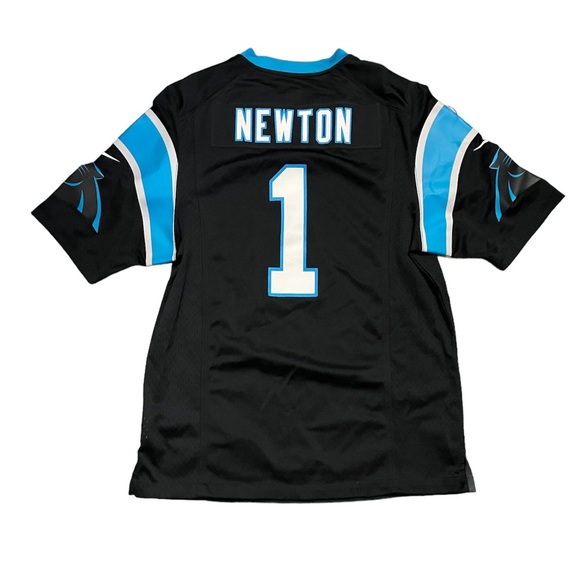 Men Nike Cam Newton Carolina Panthers Road NFL Football Jersey - Picture 3 of 3